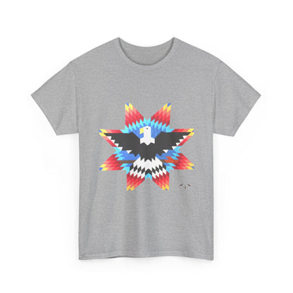 Native Star Eagle Graphic Tee with Arrow Backprint