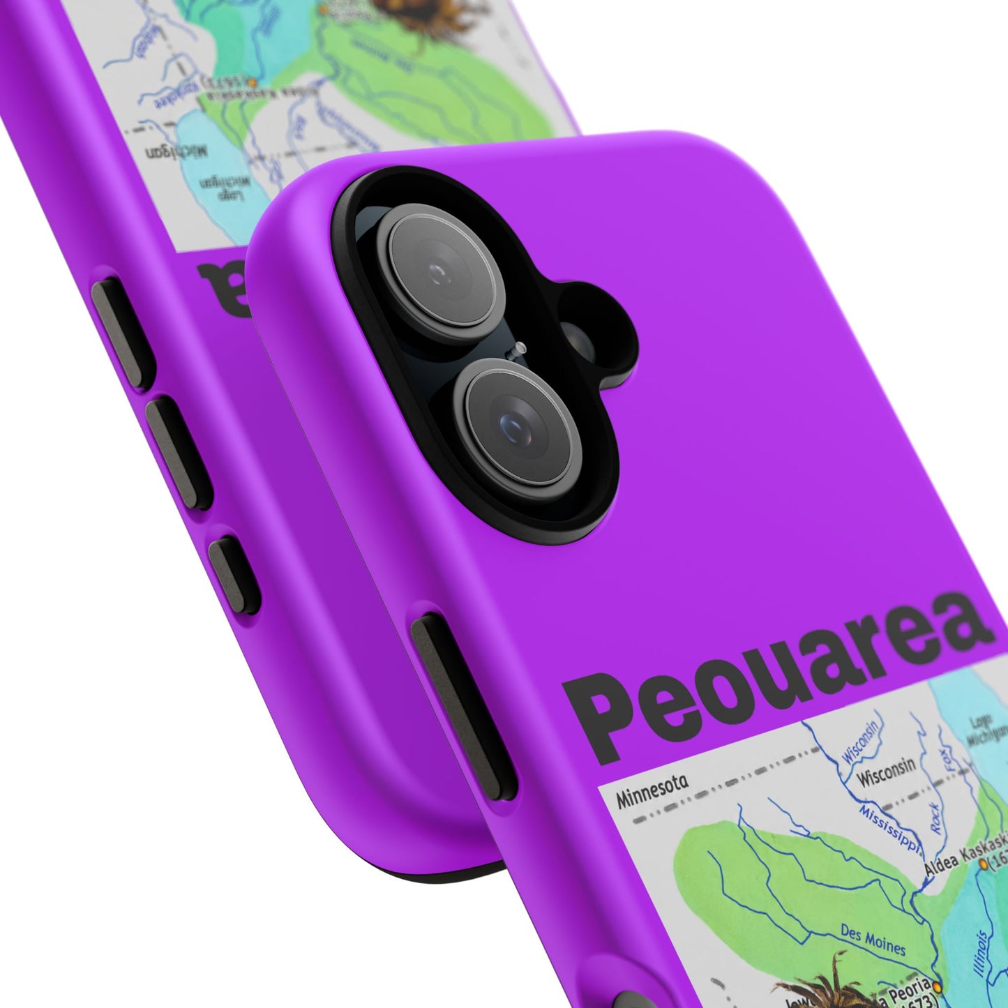 Peoria Phone Case — 'Peouarea' Dreamcatcher Shield Design