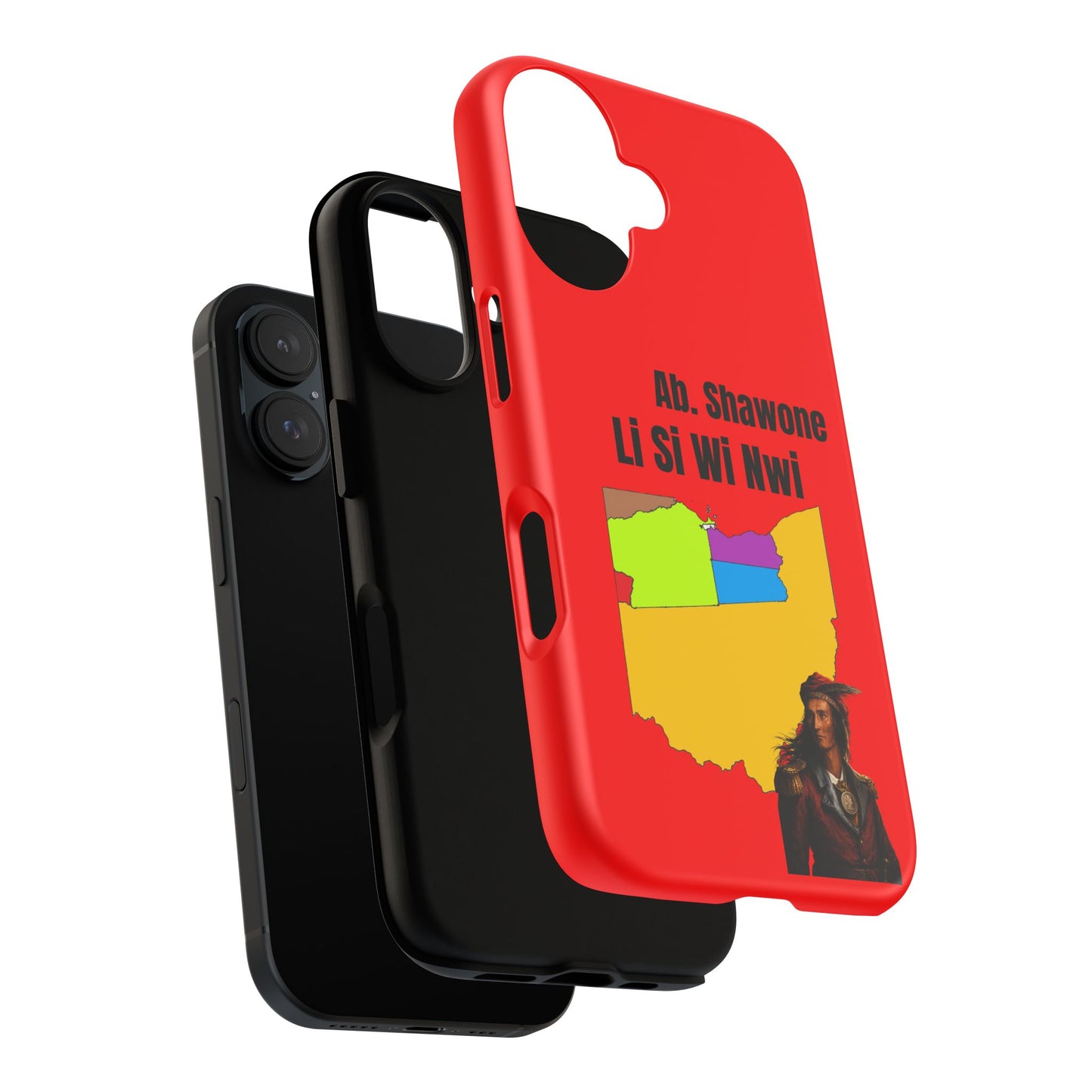 Absentee Shawnee homelands Phone Case — 'Li Si Wi Ni' Design