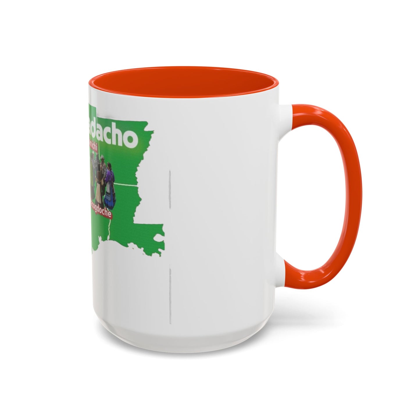 Caddo Kadohadacho Tribal Map Mug — Texas & Nacogdoches Native Pride Coffee Cup (11oz/15oz)