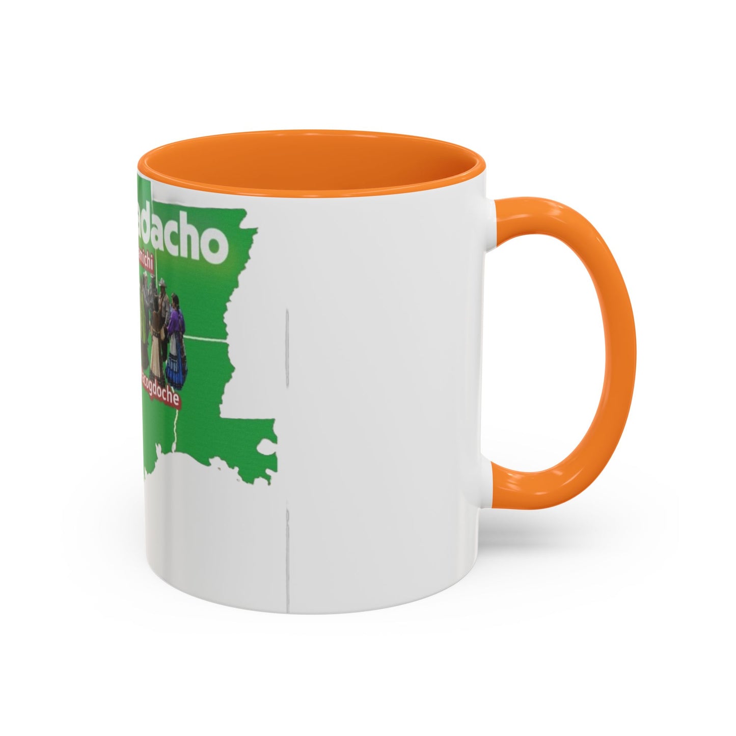 Caddo Kadohadacho Tribal Map Mug — Texas & Nacogdoches Native Pride Coffee Cup (11oz/15oz)
