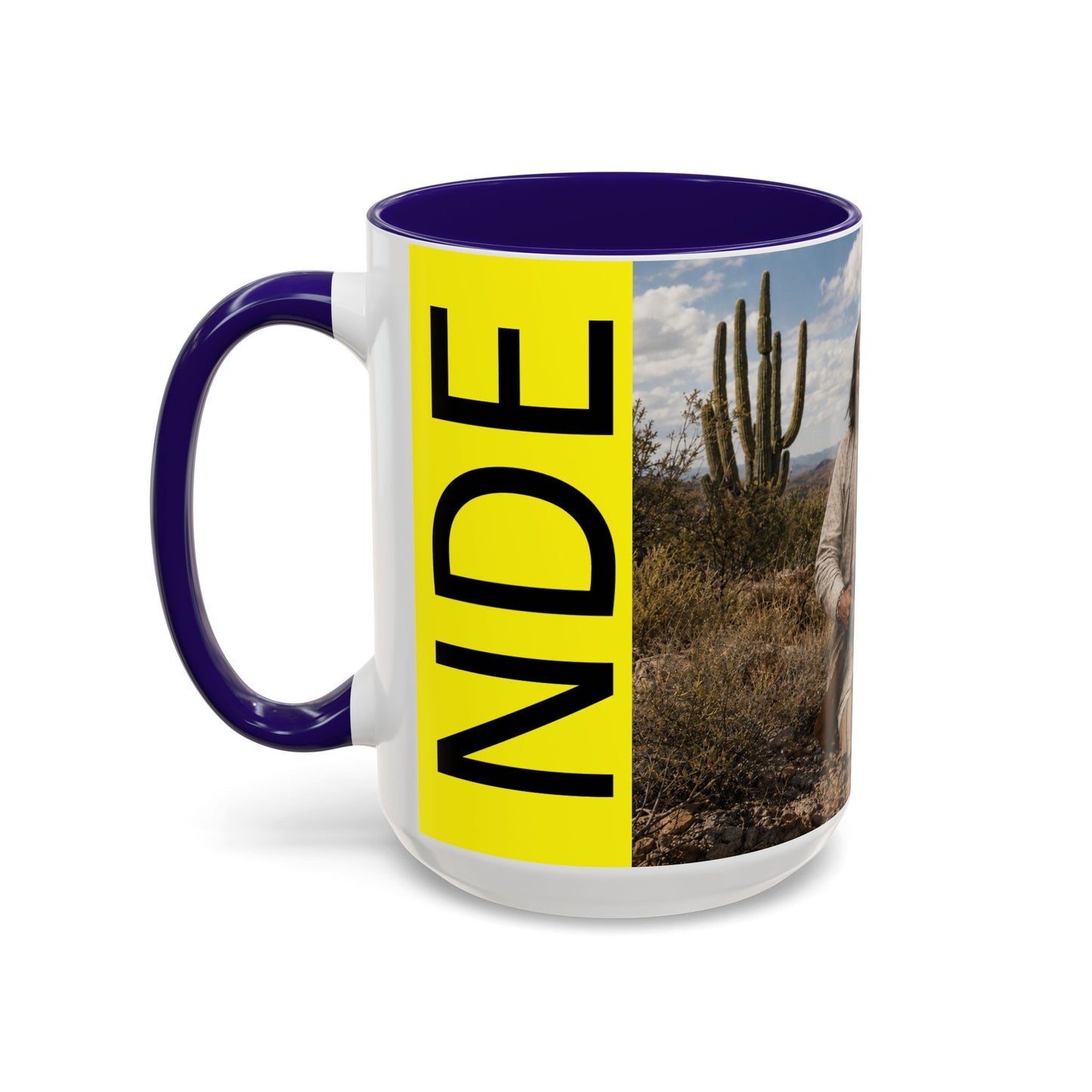 Ft. Sill Apache Desert Scene Coffee Mug — 'N'de' Southwest Landscape 11/15oz