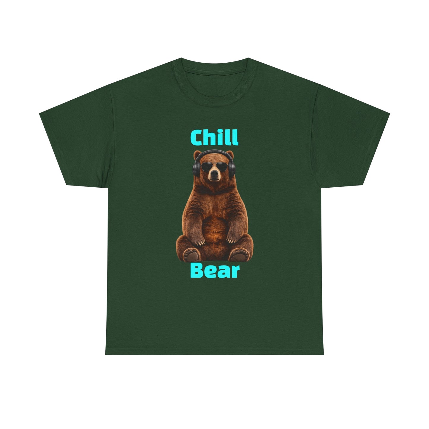 Chill Bear Tee — Cute Relaxed Bear Graphic T-Shirt