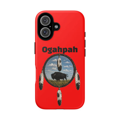 Quapaw Ogahpah Buffalo Phone Case — Native-Inspired Tough Case