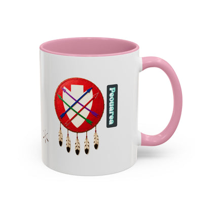 Peoria Powawera Dreamcatcher Coffee Mug — Colorful 11oz & 15oz Ceramic