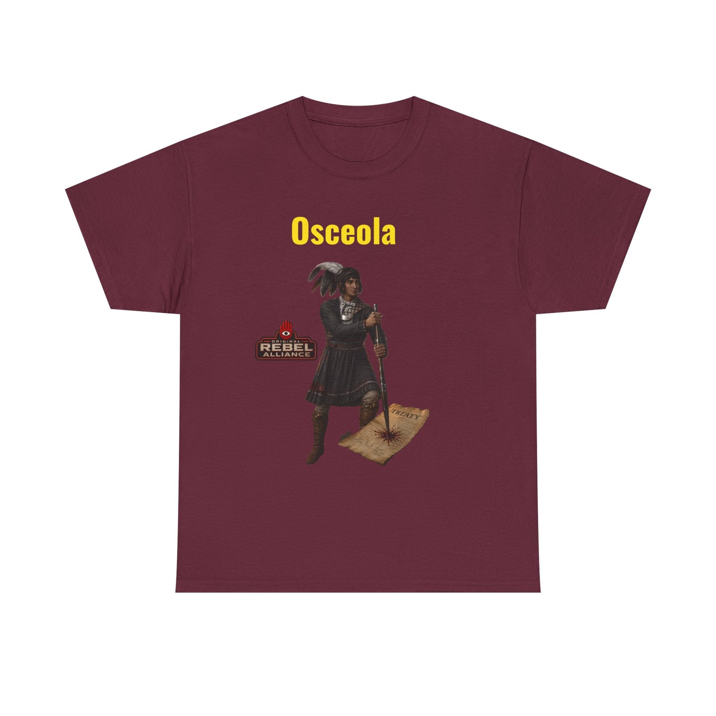 Osceola T-Shirt — Seminole Rebel Historical Tribute Tee