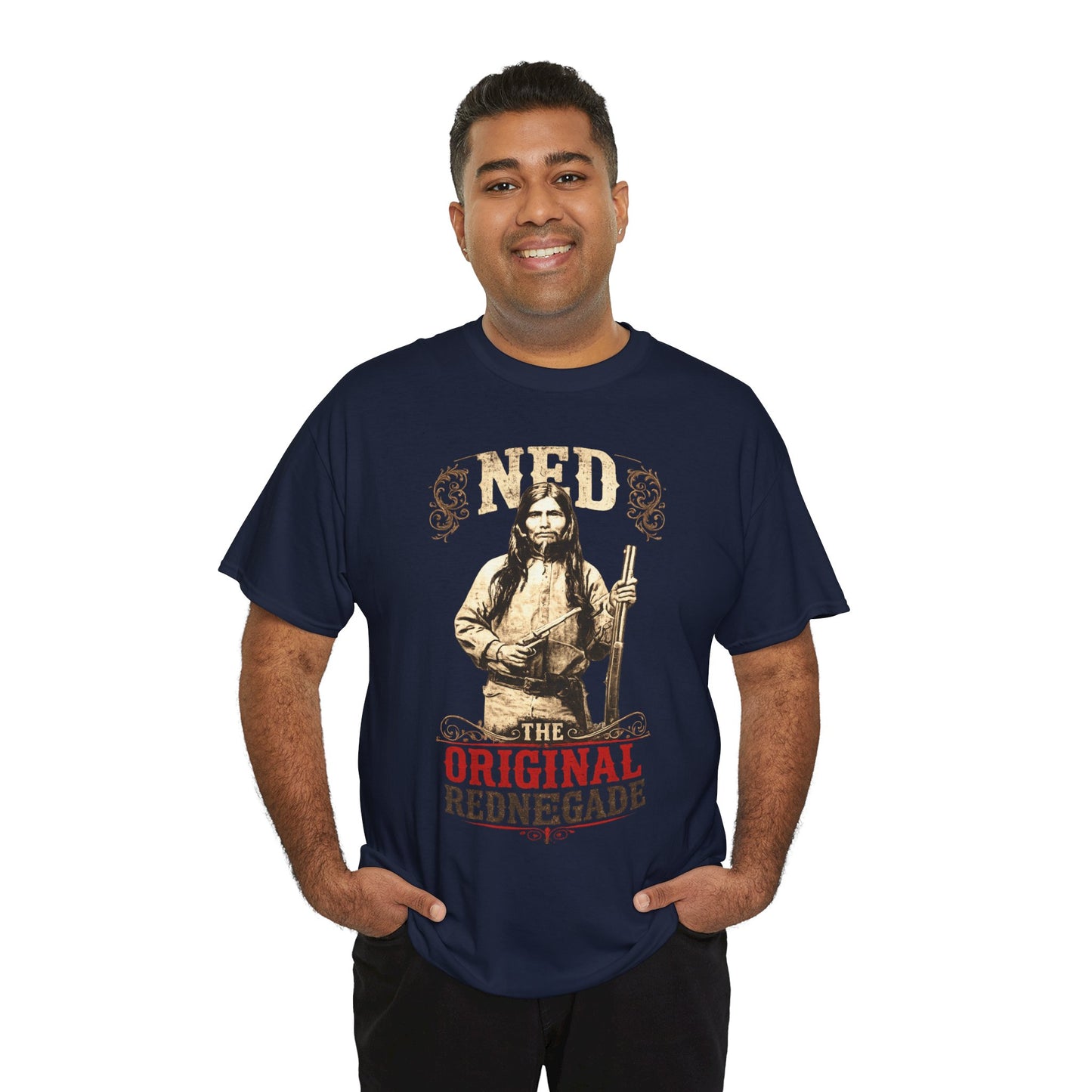 "Ned: The Original Renegade" Vintage Western Graphic Tee