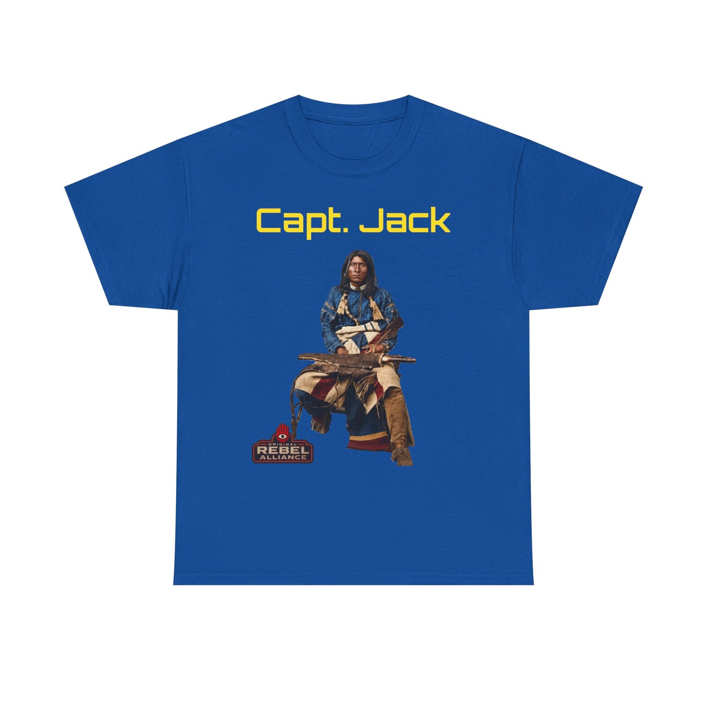 Capt. Jack Graphic Tee — Vintage Captain Illustration Shirt