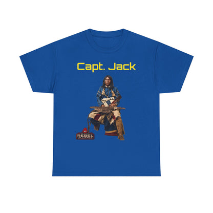 Capt. Jack Graphic Tee — Vintage Captain Illustration Shirt