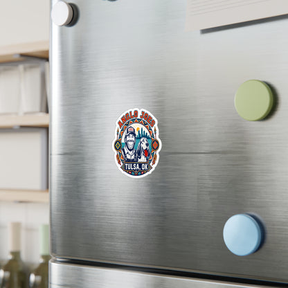 Anglo Joes Tulsa OK Sticker — Kiss-Cut Vinyl Decal