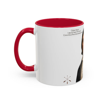 Chitto Harjo Portrait Mug — Historical Native American Portrait Coffee Mug (11oz, 15oz)