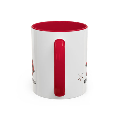 Pawnee Chaticks Si Chaticks Red Wolf Logo Mug — Funny Novelty Coffee Cup (11oz, 15oz)