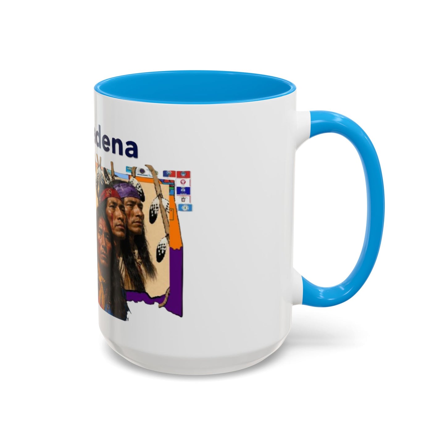 Apache Naishadena Tribal Art Coffee Mug (11oz/15oz)
