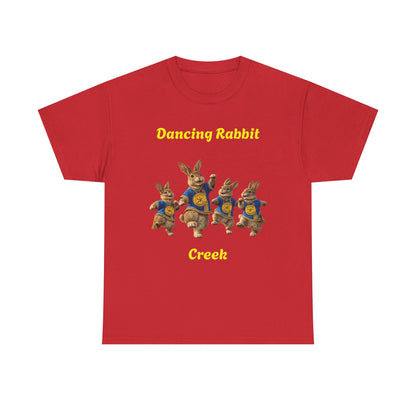 Dancing Rabbit Creek Tee — Vintage Dancing Bunnies Graphic T-Shirt