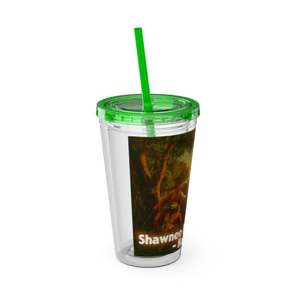 Shawnee N Sunsplash Tumbler with Straw, 16oz