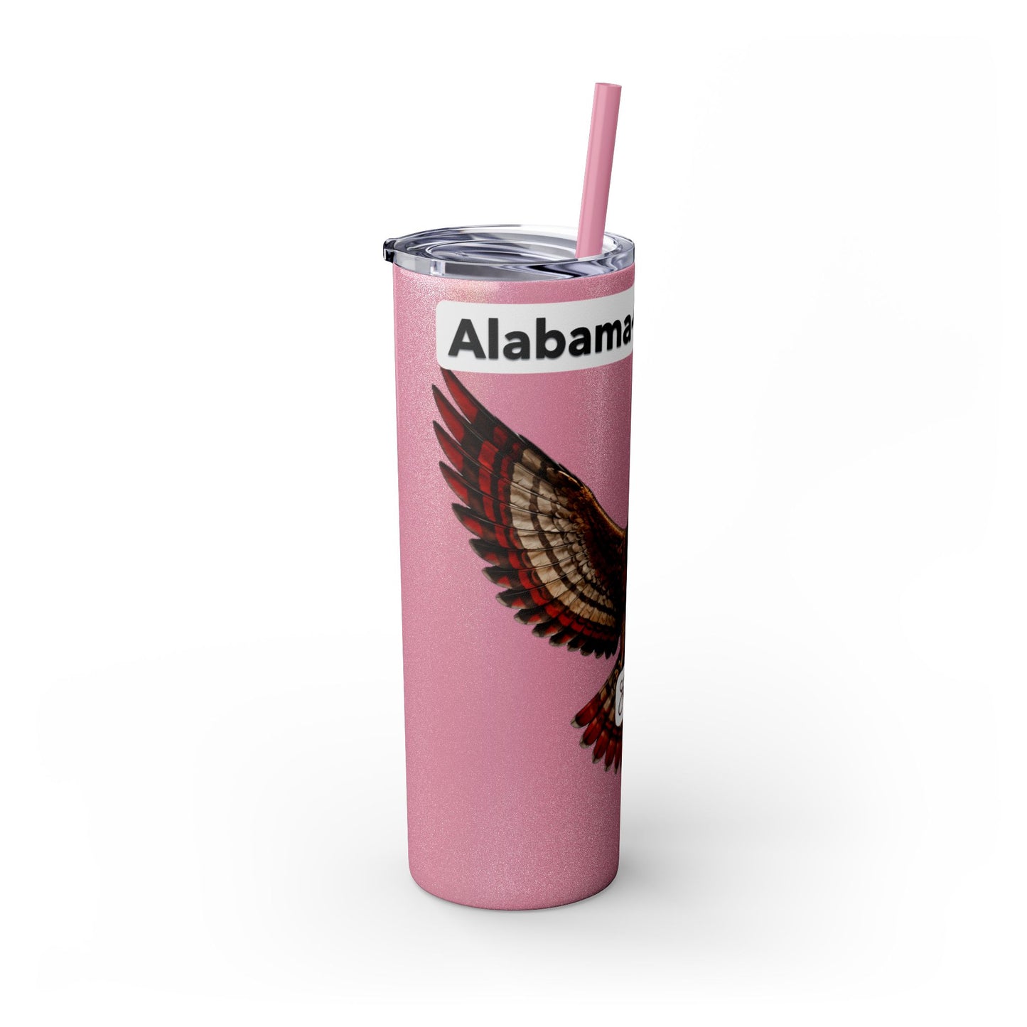 AQ Skinny Tumbler with Straw, 20oz