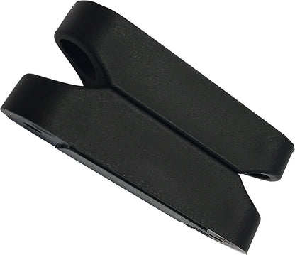 RV Magnetic Door Catch - Black 2-Pair - Strong Magnetic Hold, Rust Proof, Black OEM, Includes Mounting Tape & Hardware - Ideal RV Door Magnetic Catch for Camper Trailer