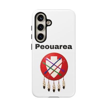 Peoria Phone Case — 'Peouarea' Dreamcatcher Shield Design