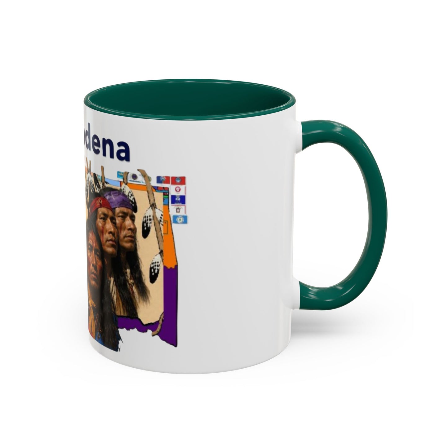 Apache Naishadena Tribal Art Coffee Mug (11oz/15oz)