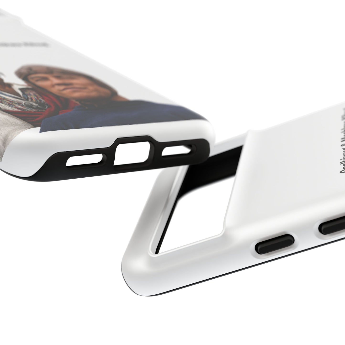 Sac&Fox Phone Case — 'Blackhawk' Raven Crest Protective Tough Case