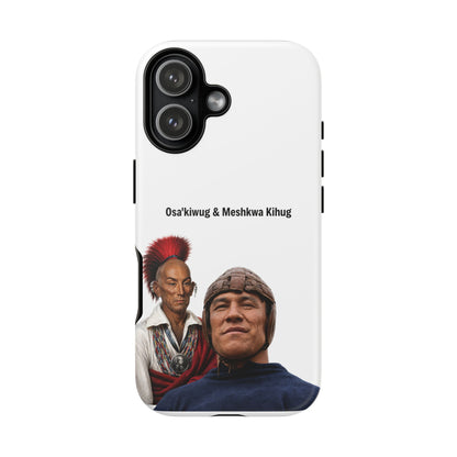 Sac&Fox Phone Case — 'Blackhawk' Raven Crest Protective Tough Case