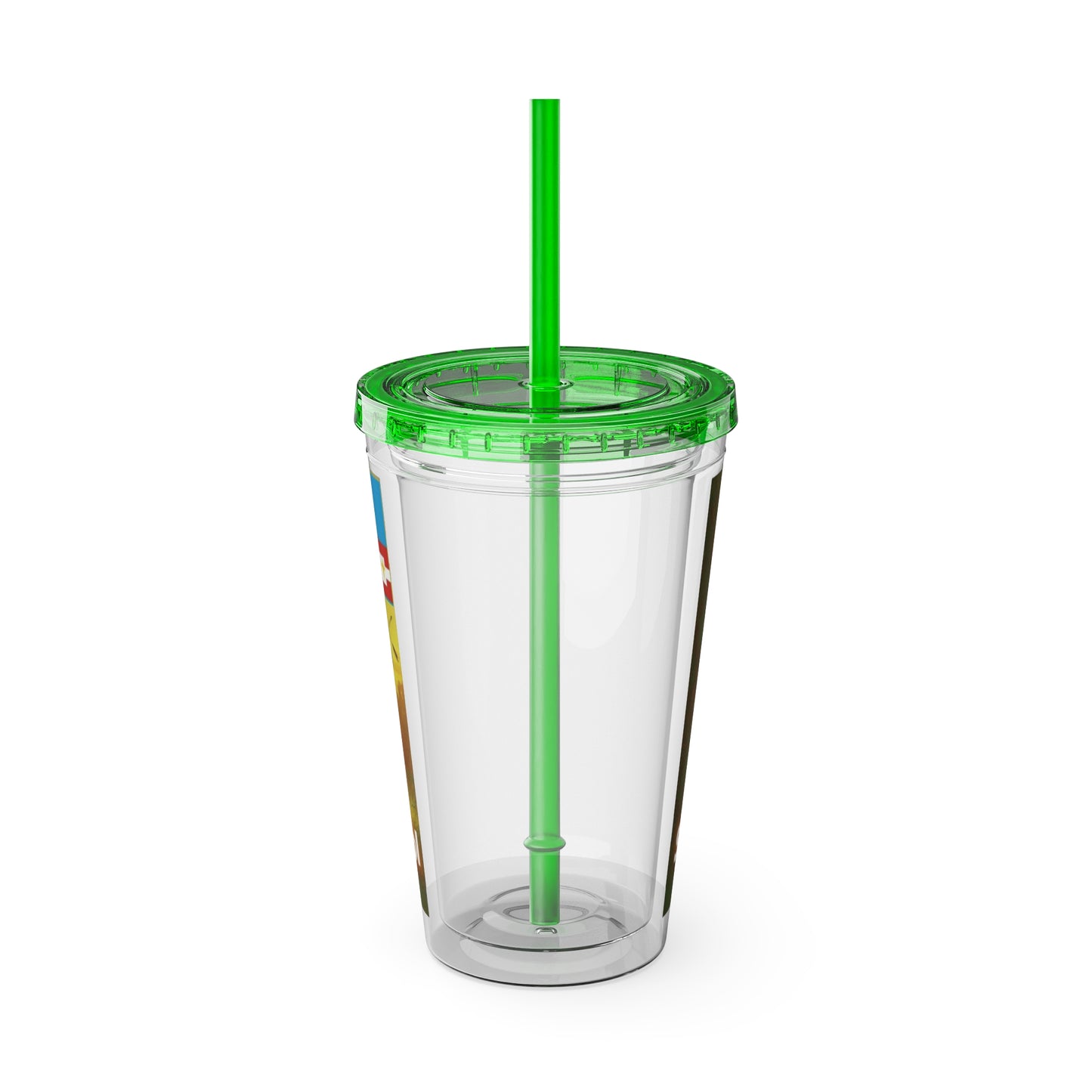 Shawnee N Sunsplash Tumbler with Straw, 16oz