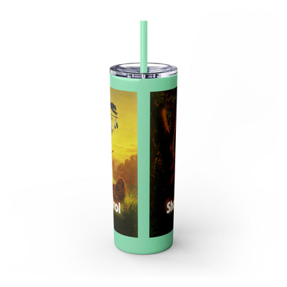 Shawnee East Skinny Tumbler with Straw, 20oz