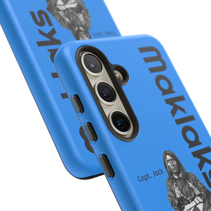 Modoc Blue 'Maklaks' Tough Phone Case with Eagle Drum Design