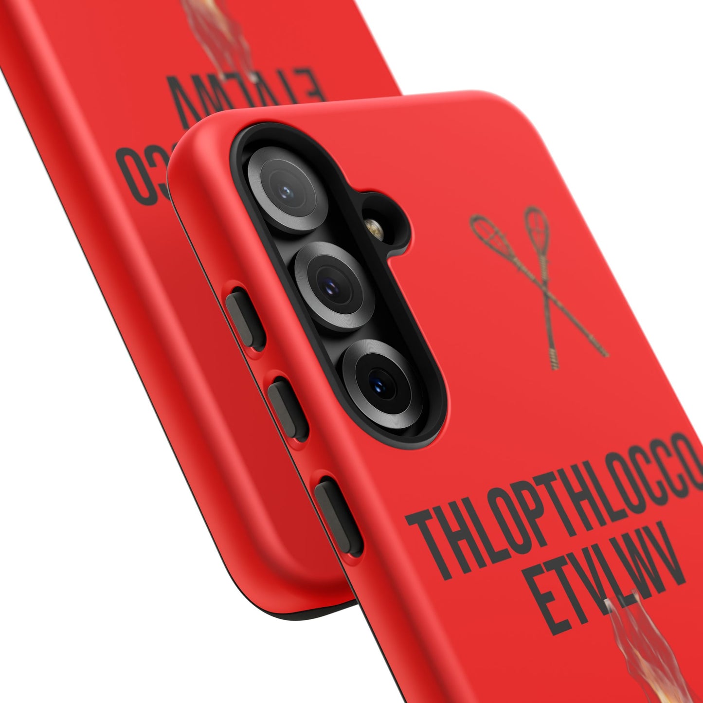 Thlopthlocco Protective Phone Case —  Text "THLOPTHLOCCO ETVLWV"