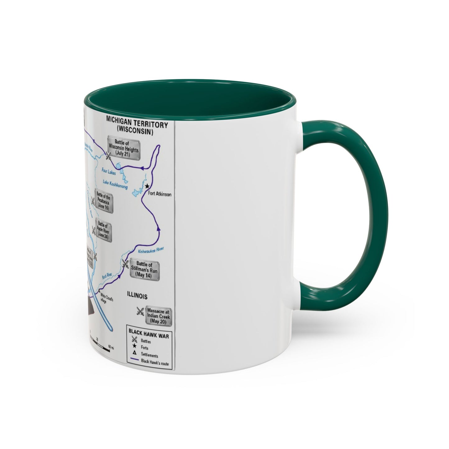 Blackhawk Map Mug — Obi-Wan Kenobi Illustrated Coffee Cup (11oz/15oz)