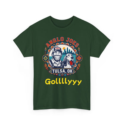 Anglo Joe’s Tulsa Tee Gollllyyyy — 'Gollllyyy' Retro Sports Graphic T-Shirt