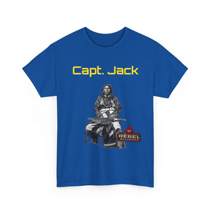 Capt. Jack Graphic Tee — Rebel Archer Vintage Arrow Back Print