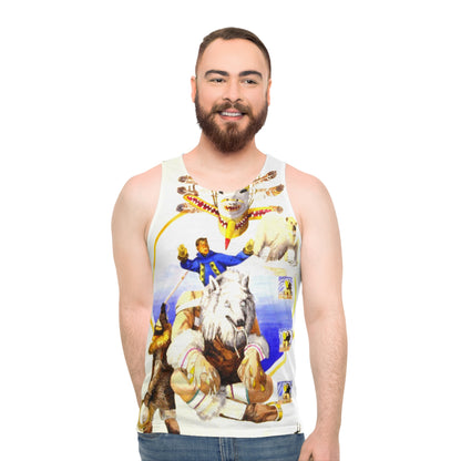 Inupiat Tribal Spirit Tank Top — Indigenous Art All-Over Print