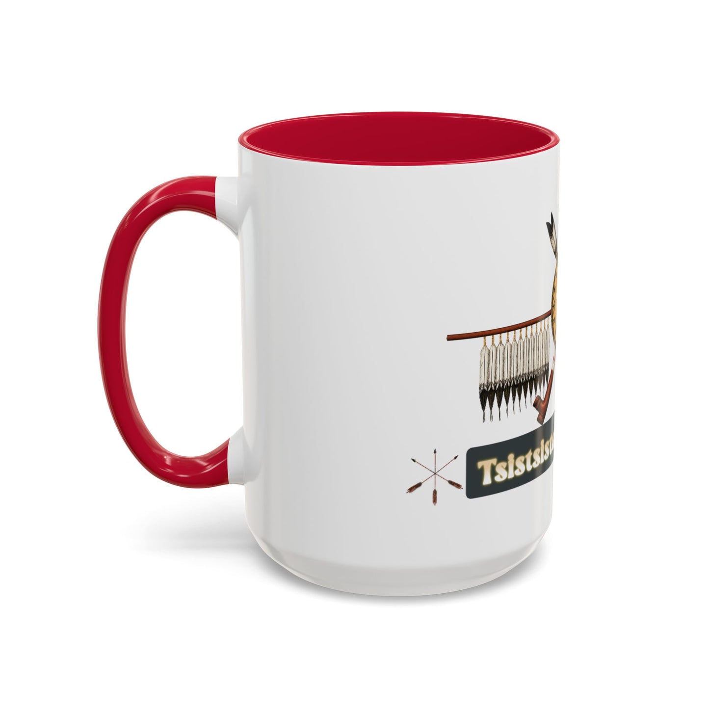 Cheyenne Arapaho Native Heritage Shield Coffee Mug – 'Tsistsistas / Hinono’ei' 11oz & 15oz