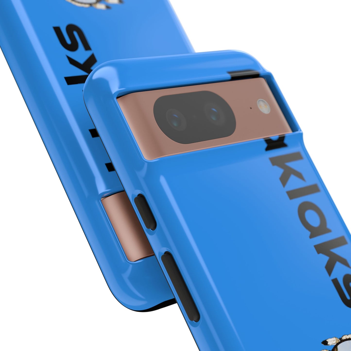 Modoc Blue 'Maklaks' Tough Phone Case with Eagle Drum Design