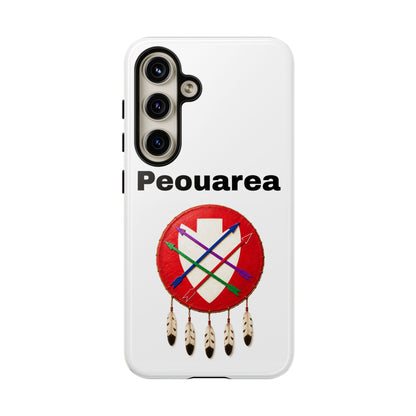 Peoria Phone Case — 'Peouarea' Dreamcatcher Shield Design