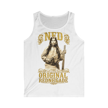 Tank Top — "Ned The Original Rednegade" Vintage Western Graphic
