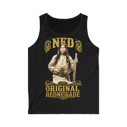 Tank Top — "Ned The Original Rednegade" Vintage Western Graphic