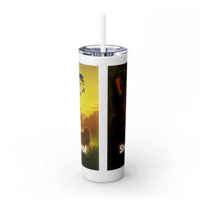 Shawnee East Skinny Tumbler with Straw, 20oz