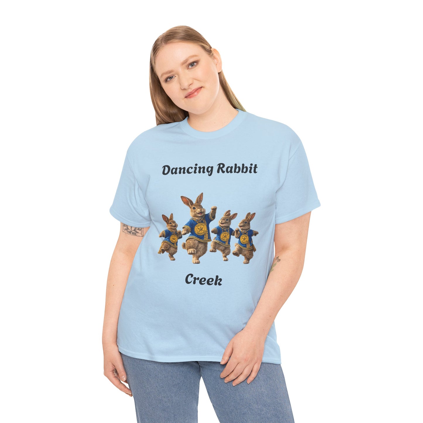 Dancing Rabbit Creek Tee — Vintage Dancing Bunnies Graphic T-Shirt