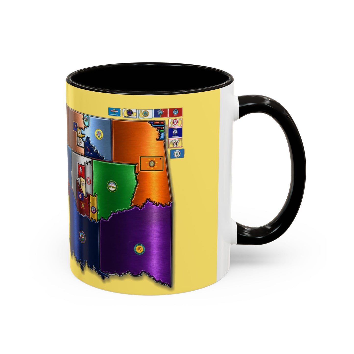 NDN Terr Colorful Mugs (11oz, 15oz)