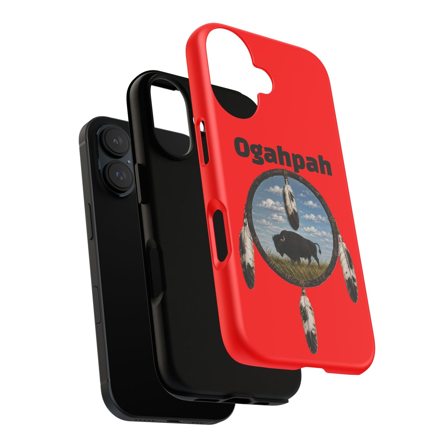 Quapaw Ogahpah Buffalo Phone Case — Native-Inspired Tough Case