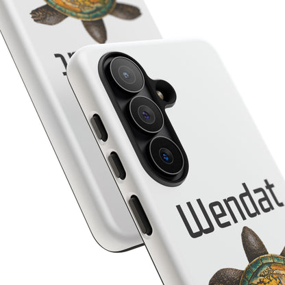 Wyandotte Wendat Turtle Phone Case — Indigenous Turtle Shield Design