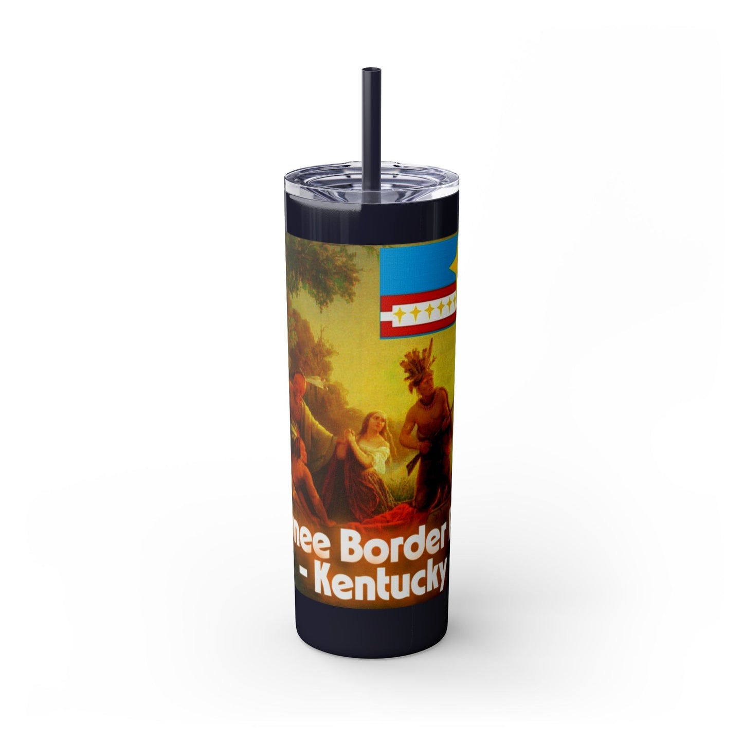 Shawnee N Skinny Tumbler with Straw, 20oz