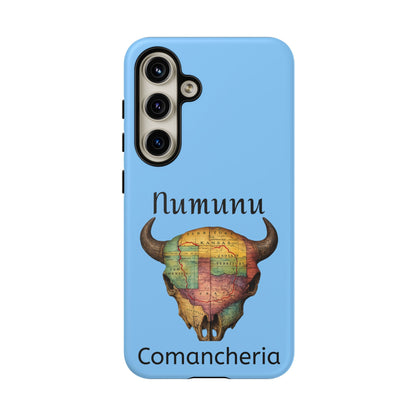 Comanche Phone Case — Comancheria Buffalo Skull Map "Numunu" (Protective, Cultural Design)