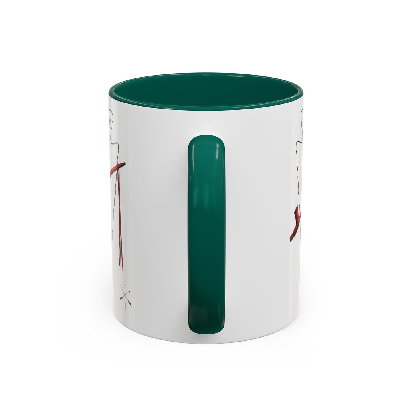 Osage Wazhazhe Tribal Feather Mug (11oz & 15oz) — Native-Inspired Coffee Cup