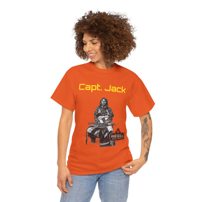Capt. Jack Graphic Tee — Rebel Archer Vintage Arrow Back Print