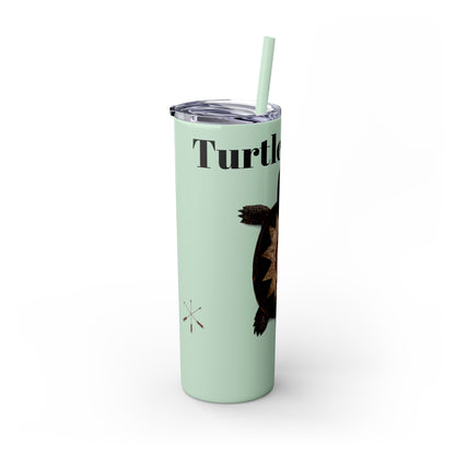 Wyandotte Skinny Tumbler with Straw, 20oz