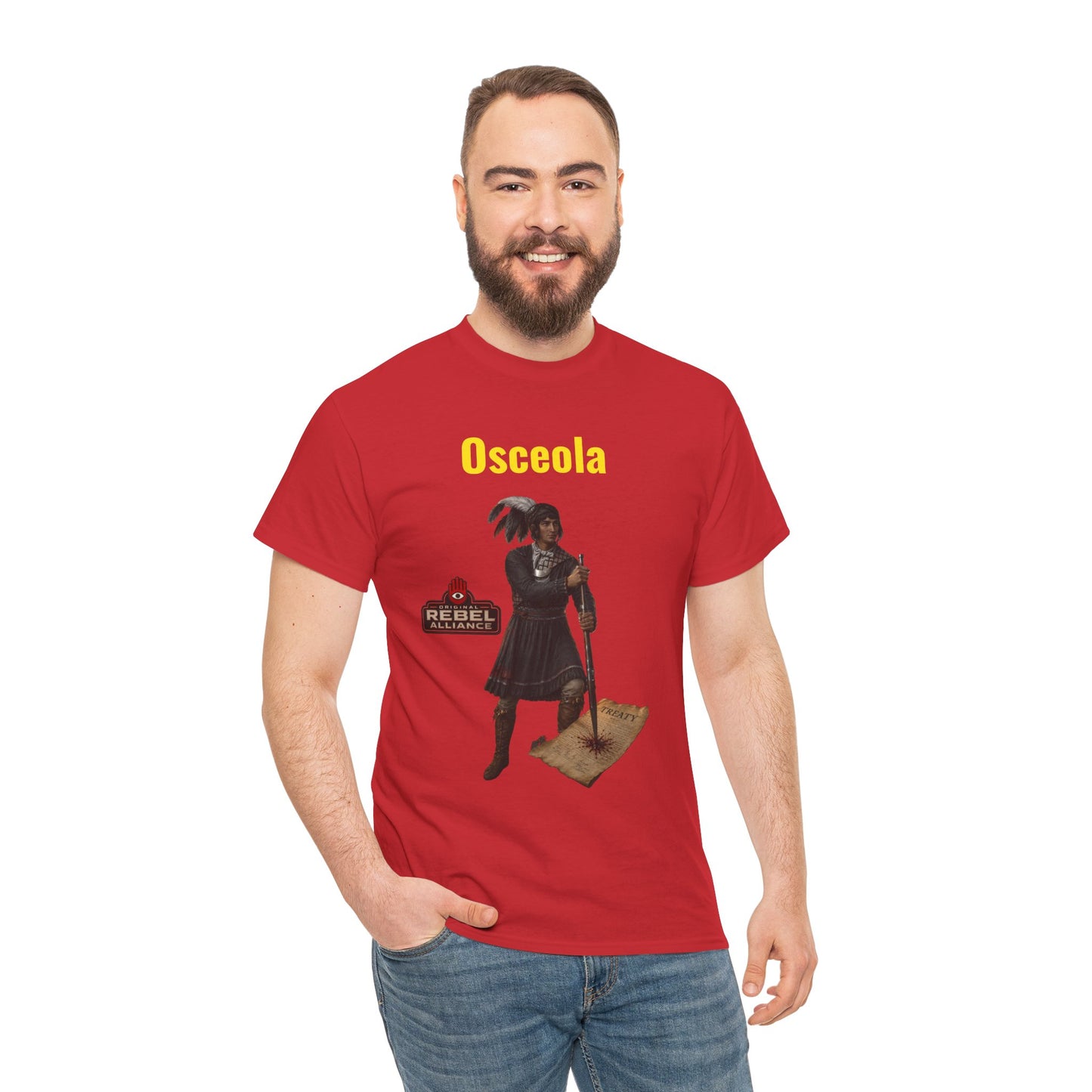 Osceola T-Shirt — Seminole Rebel Historical Tribute Tee