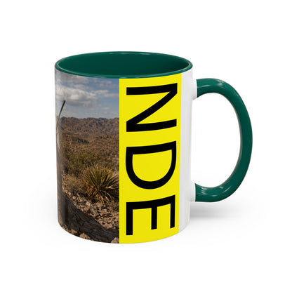 Ft. Sill Apache Desert Scene Coffee Mug — 'N'de' Southwest Landscape 11/15oz